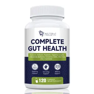 Probiotics with Prebiotics, Postbiotics & Digestive Enzymes–80 Billion CFU for Complete Gut Support | Relieves Bloating & Mealtime Discomfort | With Berberine, Cinnamon & L-Glutamine | Physician-Formulated Digestive Health Supplement,#Summervibes