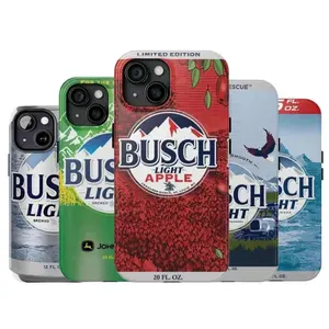Busch Light Beers Phone Case, Busch Light Apple/Farmer Drink Compatible with iPhone 17, 16, 15, 14, 13, 12, 11, X & Galaxy