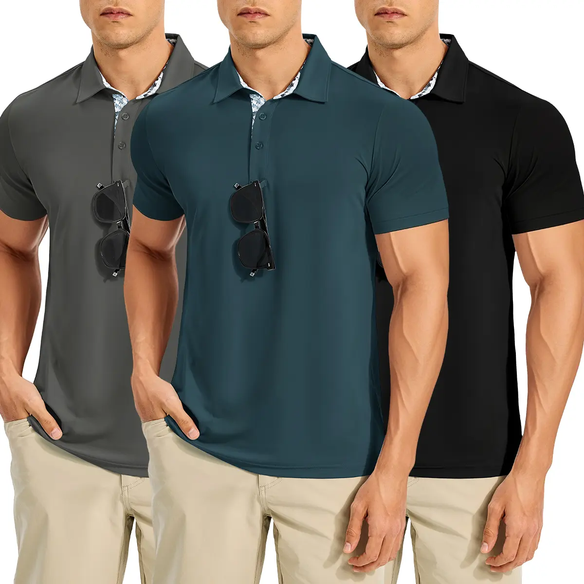 BLACK+DARK BLUE+DARK GREY