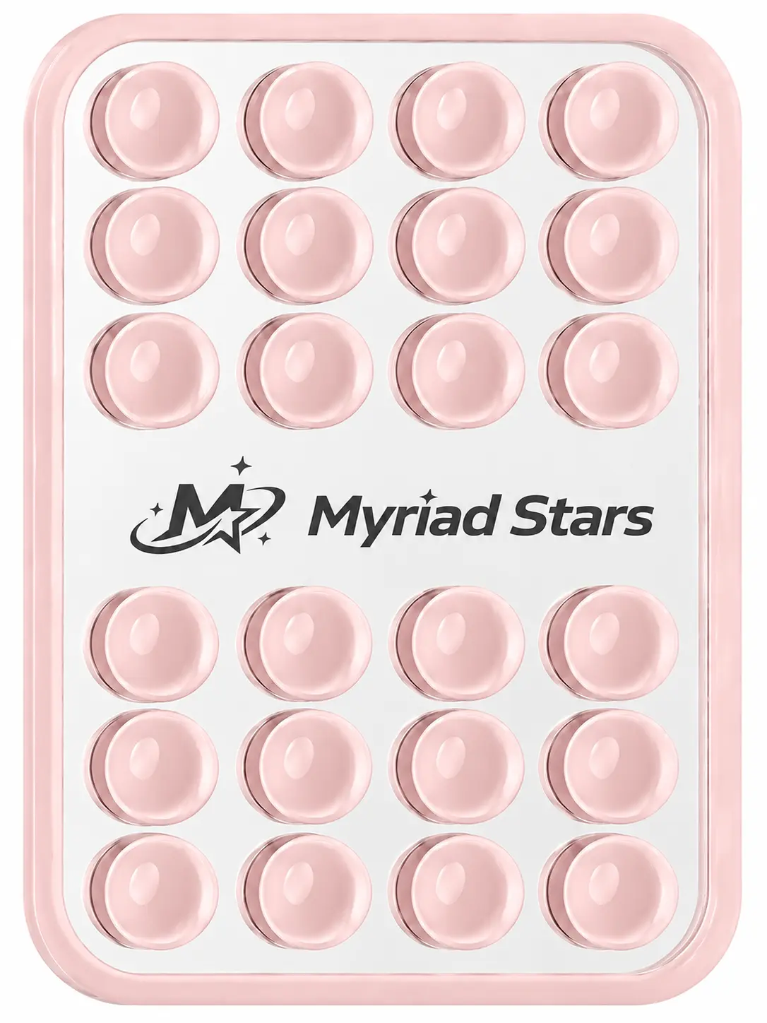 Myriad Stars Viral Silicone Suction Grip Mirror Smartphone Mount - Portable Mobile Phone Accessory for GRWM, Selfies, Hands-Free Filming, Accessories