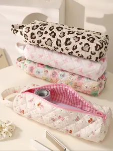 1 Pcs New Soft Easy-Clean Hair Dryer Bag, Insulated Floral Pattern, Durable Material, Perfect for Travel & Home Use, Stylish Design, Travel Cosmetic Bags, Handheld Cosmetic Pouch, Makeup Organizer Pouch