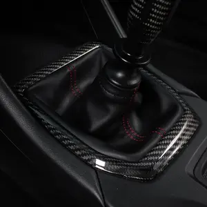 2022-25 Subaru WRX VB Black Carbon Fiber Shifter Trim Cover