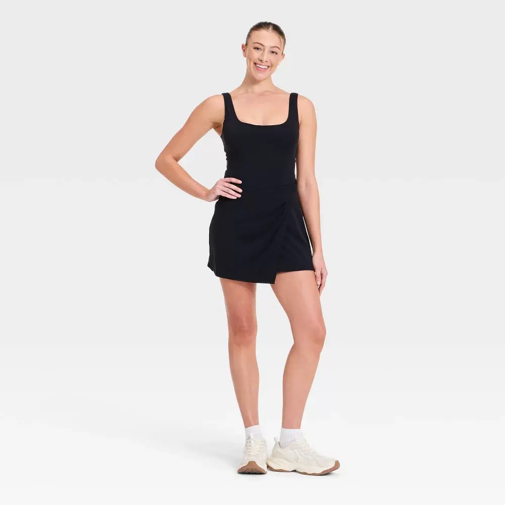 Women's Knit Side-Tie Active Dress - JoyLab