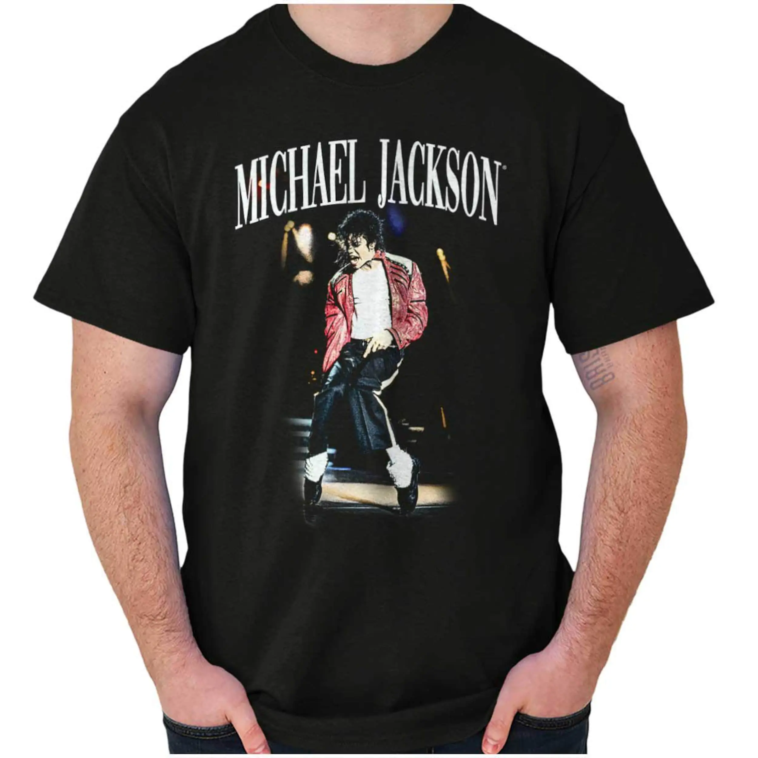 Michael Jackson Thriller Toe Stand Dance Graphic Tee, Music MJ King of Pop Youth Shirt, Michael MJ King of Pop Music T-Shirt for Men, Women and Kids