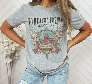 Boho Christian Shirts Bible Verse Shirt Gift for Her Christian Clothing TShirts Trendy Christians T Shirts Godly Gifts Religious Apparel