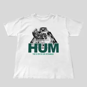 Hum band shirt, alt rock graphic tee, You’d Prefer an Astronaut album design, 90s grunge vibe, unisex fit