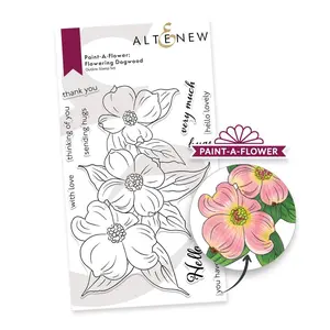 Paint-A-Flower: Flowering Dogwood Outline Stamp Set