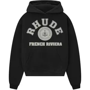 Rhude French Riviera Hood Black