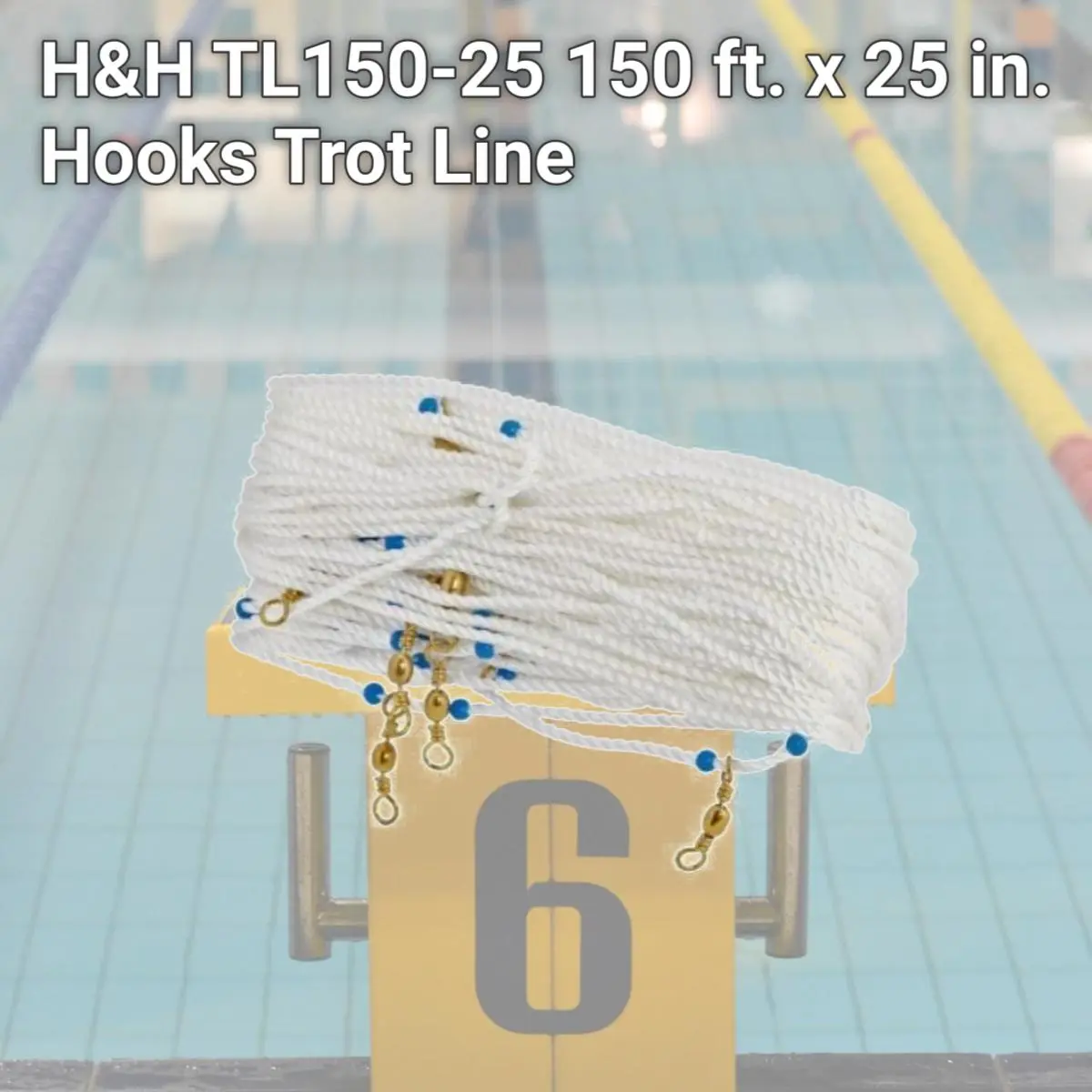 150 lb test fish hook Reaction Tackle Monofilament Fishing Line this line is built to deliver consistent results and long "The Basics" - 150lb Test