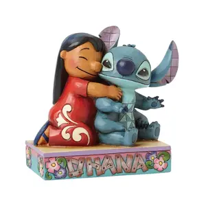 Enesco  Disney Traditions Lilo Hugging Stitch