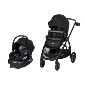 Maxi-Cosi Zelia Luxe 5-in-1 Travel System - New Hope Black Maxi-Cosi Zelia Luxe 5-in-1 Travel System - New Hope Black
