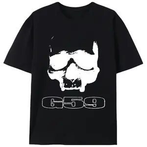 Skull Hip Hop Men's Graphic T-Shirt |   Unisex Underground Rap Street Style Casual T-Shirt |   Summer Gift for Rap Fans