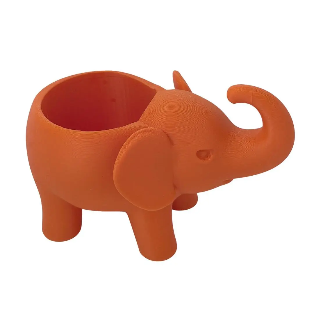 Happy Elephant Animal Planter