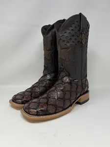 Rock'em Boots - Fish Clone Brown