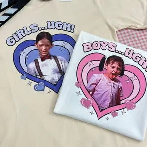 Girl Ugh Boy Ugh Valentine T Shirt, Movie Checkered Valentine T Shirt, Couple Valentine’s Day T Shirt, Valentine For Boys Girl T Shirt