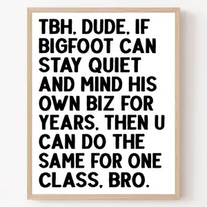 Funny Math Classroom Canvas Poster - Unframed Wall Art for Home, Office, and Dorm Decor | Perfect Gift for Teachers on Holidays