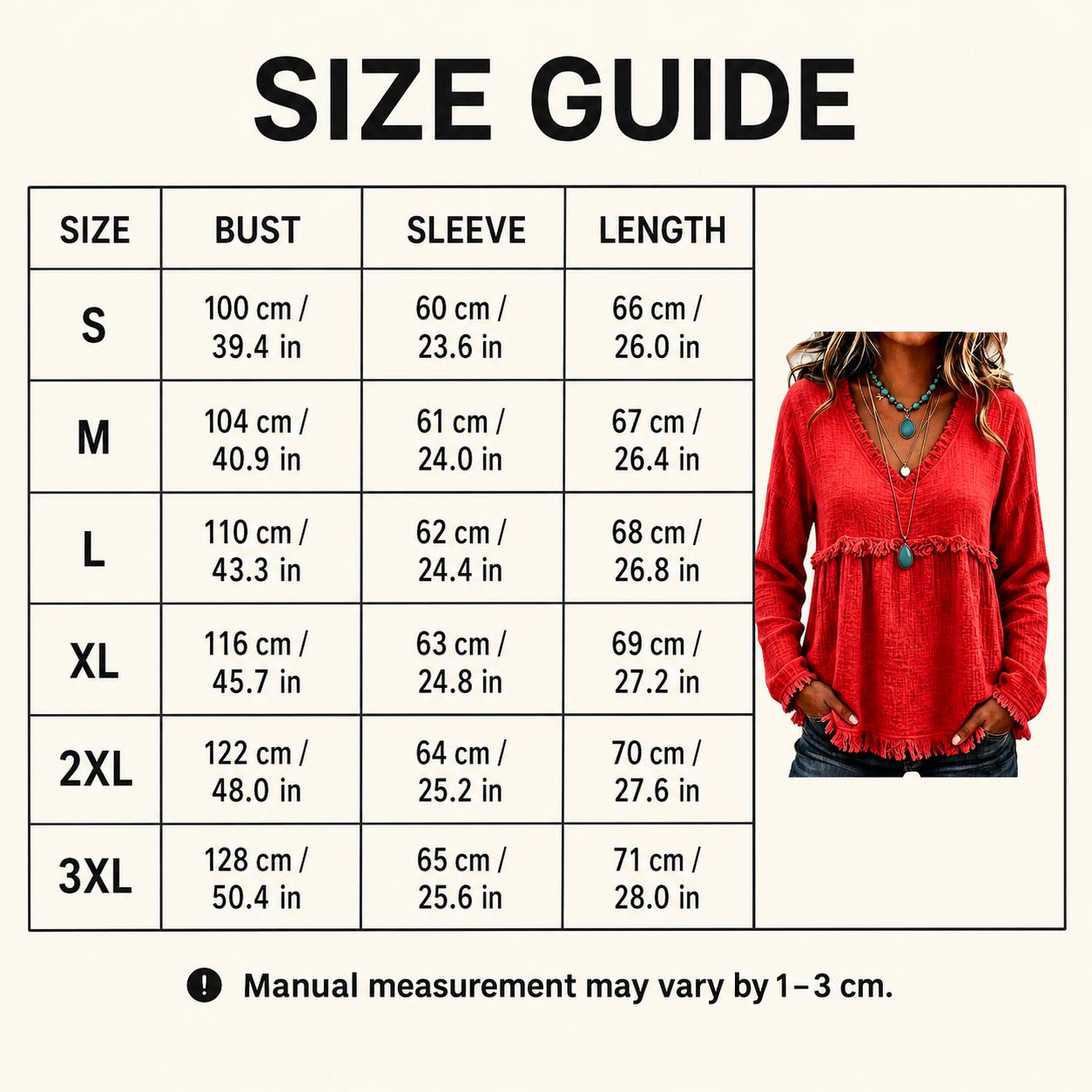 Women’s Boho V Neck Long Sleeve Fringe Top, Casual Loose Fit Textured Babydoll Blouse, Flowy Tassel Hem Tunic Shirt, Western Fall Fashion Tops, Plus Size S–3XL, Tops For Women, Women's Clothes