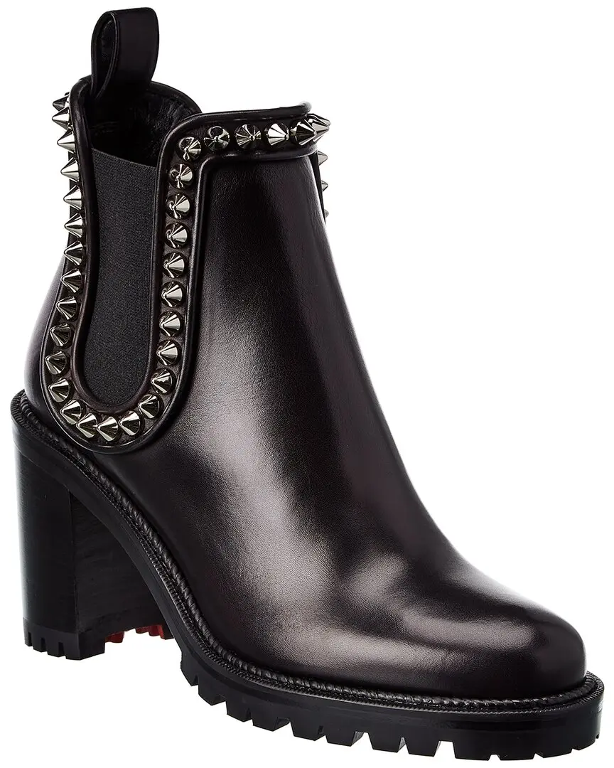 Christian Louboutin Capahutta 70 Leather Bootie