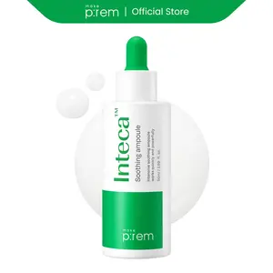 MAKE P:REM INTECA Soothing Ampoule 1.69 Fl Oz, 50ml | Intensive Calming Cica Serum for Sensitive & Acne-Prone Skin