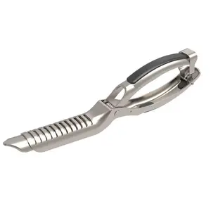 Rib Membrane Remover Alloy Rib Bone Removal Clamp Practical Kitchen Tool, Durable Stainless Steel Meat Tenderizer & Boning Knife Holder, Kitchen Utensils Gadgets