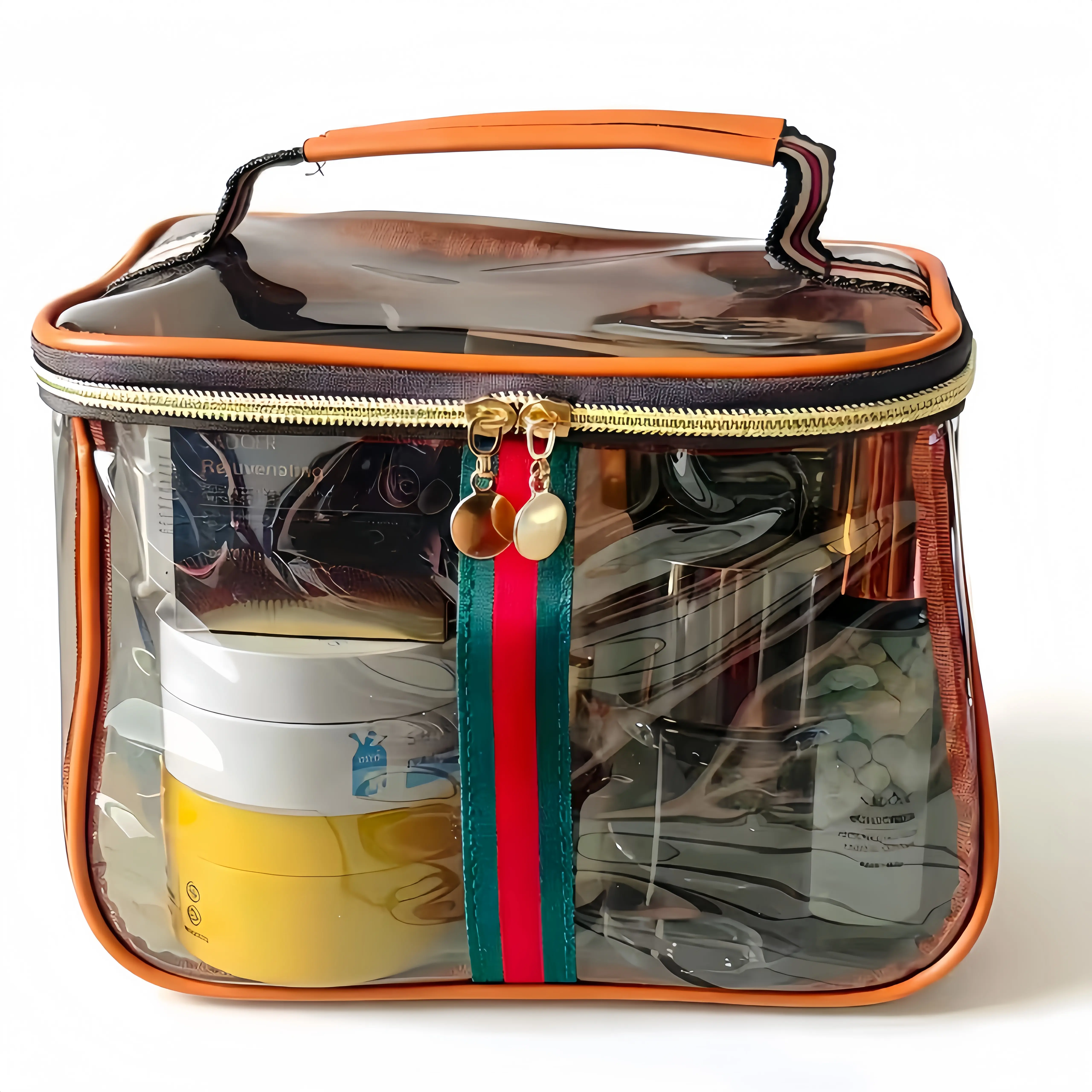 Travel Makeup Storage Bag - Stress-Free Travel Accessory for Organizing Various Cosmetics (Beauty & Personal Care Makeup Tool Case)