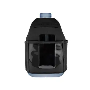 Black on Black Sleeve Grey Bottle Combo