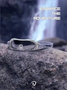 NIAK LENSES - SNOW WHITE - SWAP YOUR LENSES SWAP YOUR LOOK - FASHION GOGGLES - CYCLING GOGGLES - RUNNING GLASSES - INTERCHANGEABLE GLASSES FRAMES