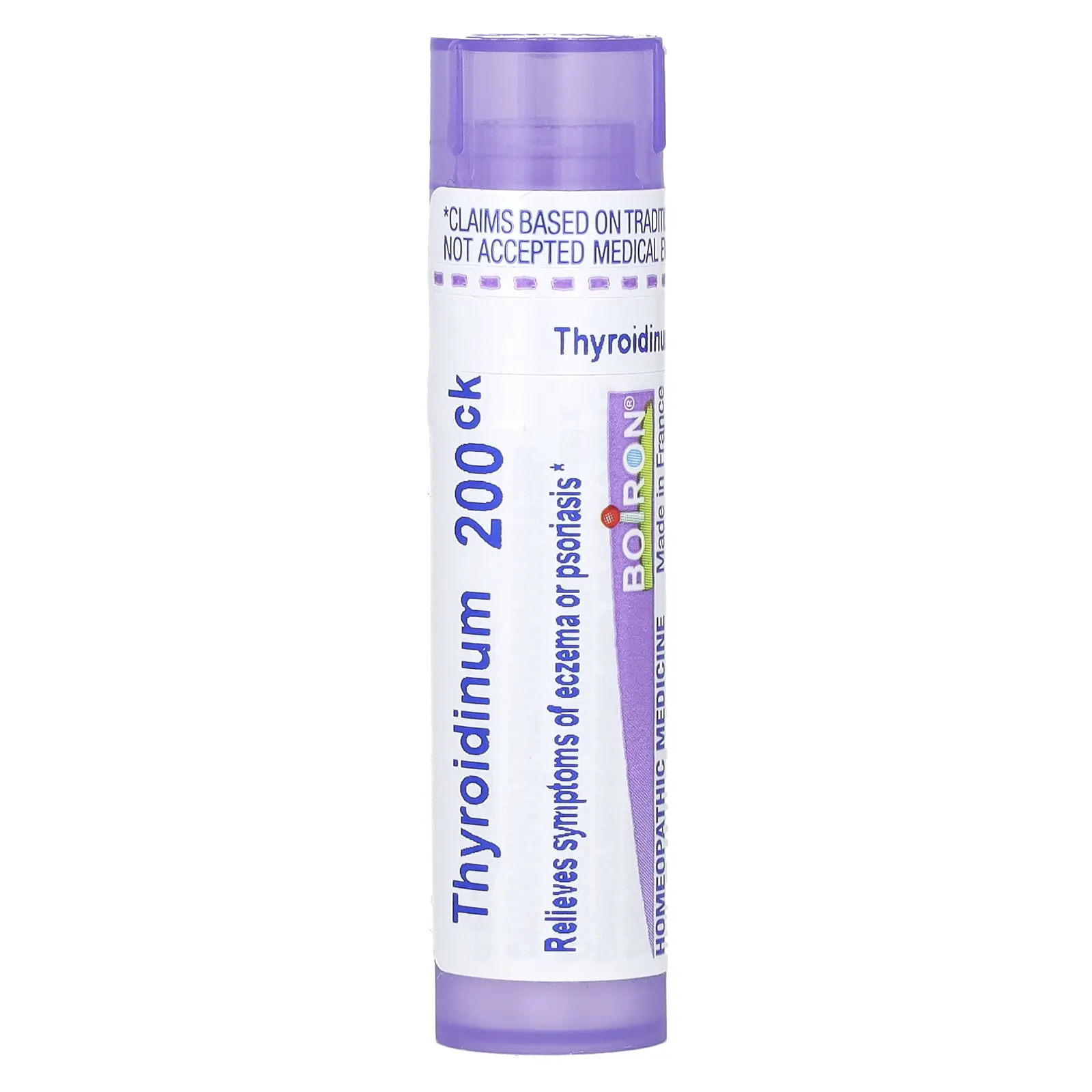 Boiron Thyroidinum, 200CK, Eczema Relief, 80 Pellets | HSA/FSA Eligible
