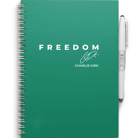 Charlie Kirk Freedom Vinyl Sticker, Patriotic Tribute Memorial Decal, American Hero Signature Sticker, Political Activism Graphic, Premium Vinyl Sticker for Laptops, Cars, and Water Bottles