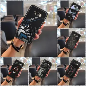 Graffiti Silicone Phone Case For Samsung Galaxy S8 Plus/S8+/SM-G9550 Anti-knock Fashion Design Anti-dust Durable Back Cover Soft case Cute TPU Cartoon Shockproof Phone Pouch Cover