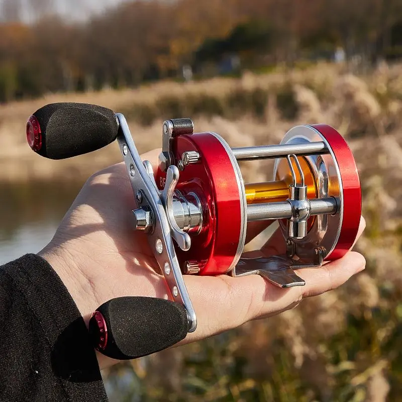 BILLINGS BF40-60 Series Baitcasting Fishing Reel, 6+1BB 5.2:1 High Gear  Ratio Smooth