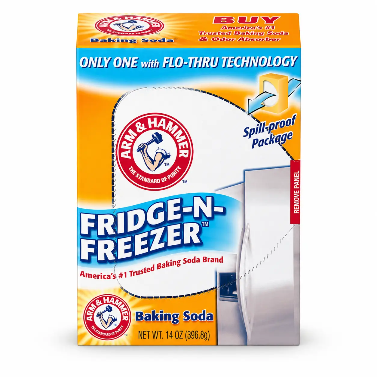 Arm & Hammer Baking Soda - Pack of 4, Versatile for Fridge Freshness, Baking Preparation