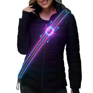 Rechargeable LED Reflective Running Belt – High Visibility Safety Sash for Night Walking, Cycling & Jogging (Men & Women)