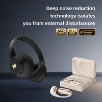 Headphones Black+ Earbuds White