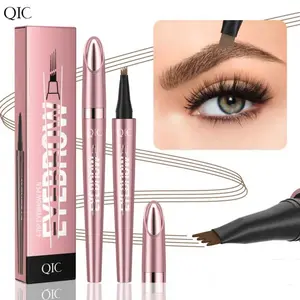 Waterproof Micro-Fork Eyebrow Pencil | Long-Lasting Brow Pen for Natural Hair-Like Strokes, Smudge-Proof Daily Makeup Tool Enhancing Tool eye-brow perfect