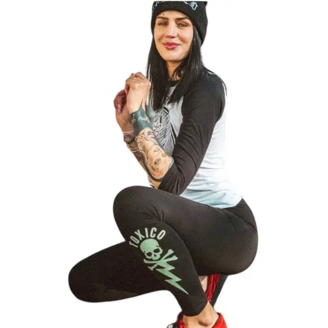 Skull Bolt leggings by Toxico
