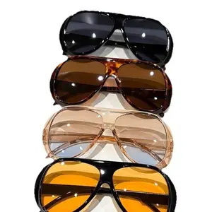 5 Pairs Y2K Street Style Women's Plastic, Trendy Casual Leopard Pattern Sunglasses, Perfect for Beach Vacations, Driving and Night Out, Stylish Accessories for Every Occasion
