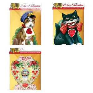 Laughing Elephant! Jumbo Deluxe 8”x10” Valentines Day card & envelope with Easel. funny valentine Anniversary office supplies handmade bookmark