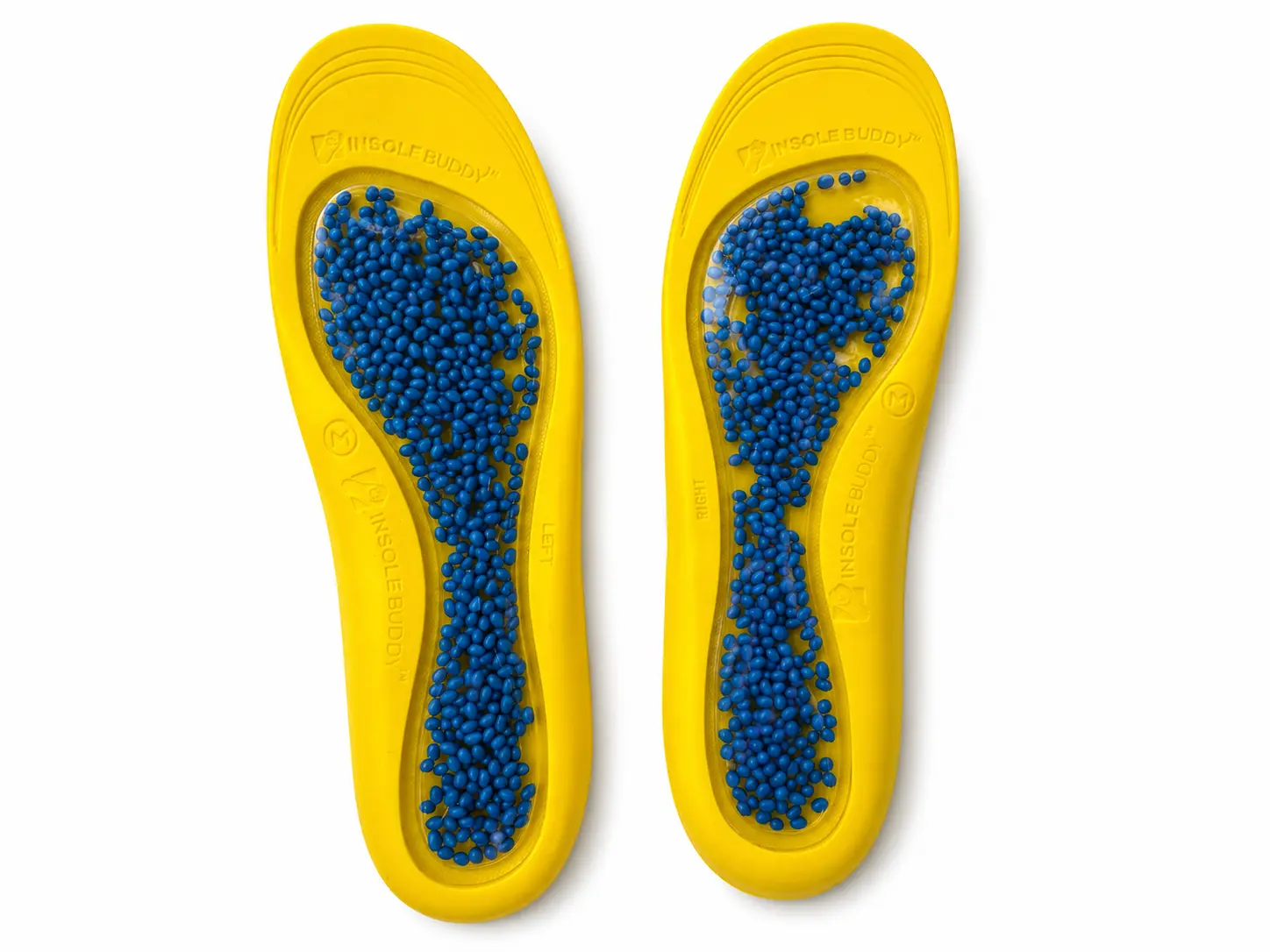 Plantar Relief Pro Insoles for Men and Women, Air-Encapsulated Micro Bead Technology, Full-Length Shock Absorbing Cushion for Heel Arch and Ball-of-Foot Pain Relief, Breathable Mesh Anti-Slip Trim-to-Fit for Sneakers and Crocs, 1 Pair