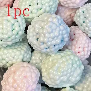 1pc Brand-new and Fascinating Beautiful Green Handmade Squishable Ball, Perfect for Crafting Novel and Fun Toys. Ideal for Global Family Gatherings, Holiday Parties, Eid Celebrations, Carnivals, and Easter.
