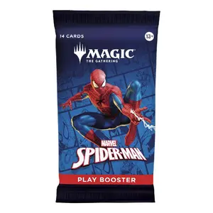 Magic: The Gathering - Marvel's Spider-Man Play Booster Pack - 14 Cards - Collectible Trading Card Game - 13+