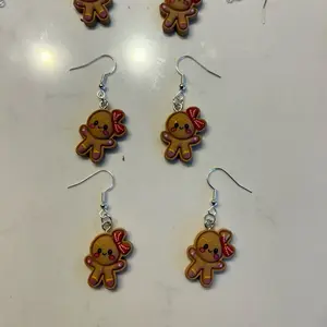 Gingerbreads Ear Rings - Perfect for the Festive Season