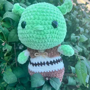 Crochet Shrek plush stuffed animal