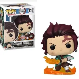 Funko Pop! Demon Slayer Tanjiro Kamado CHASE Vinyl Figure #874 GITD