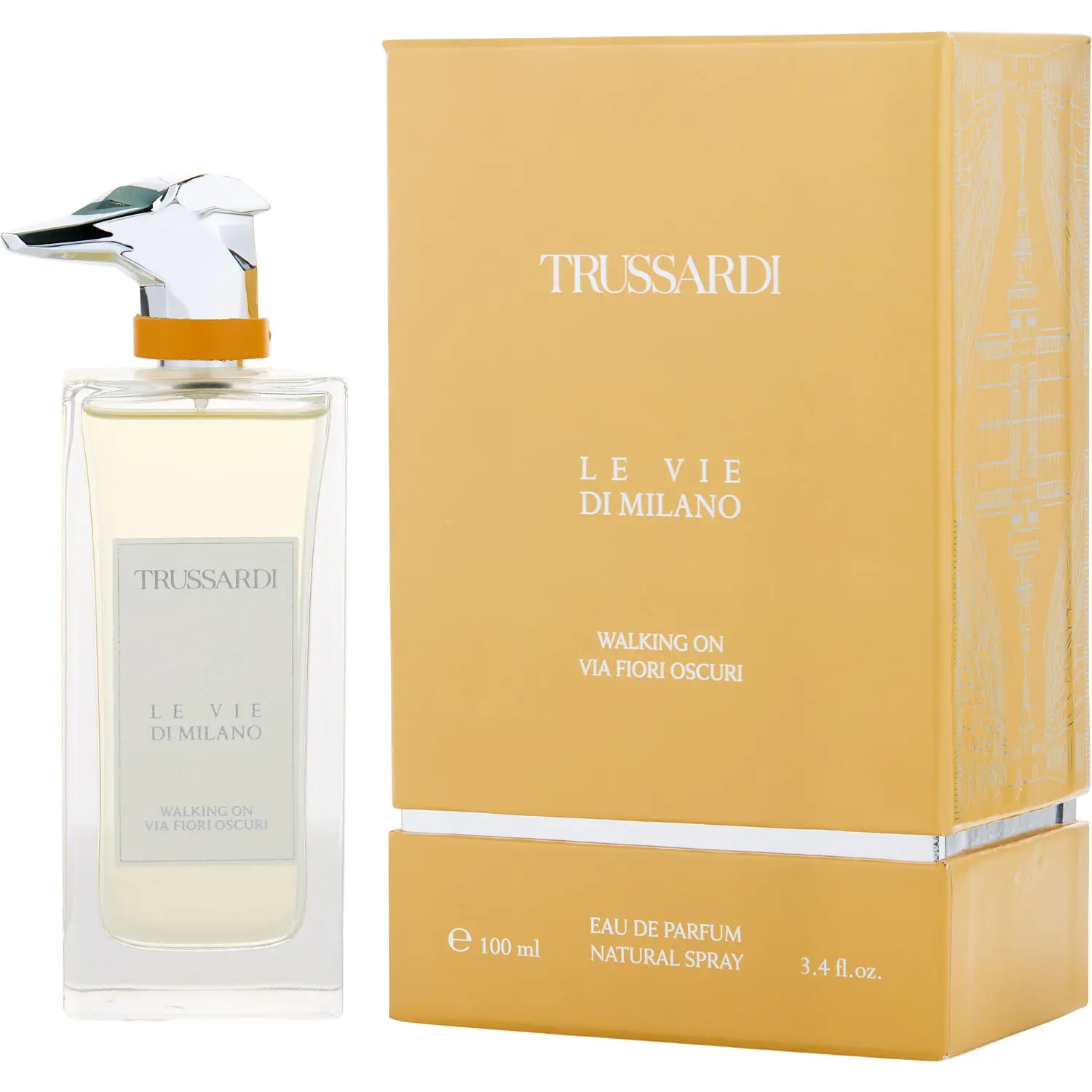 Trussardi Le Vie Di Milano Walking On Via Fiori Oscuri By Trussardi Eau De Parfum For Unisex