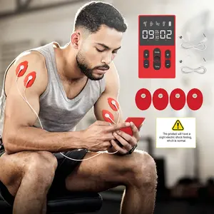 Smart Gym System Ab Trainer Core Trainer Multi-Part Massage Home Gym Essential for Abdominal Arm Hip Muscle Strength Training- Muscle Stimulator Lazy Fitness Hack Sweat-Inducing Fat Burn--30-Day Abs Challenge