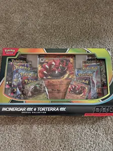 Pokémon Incineroar EX & Torterra EX Special Collection - 320 Cards & Blaze Blaze - Official Trading Card Game