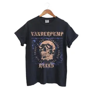 Vanderpump Rules Scandoval Skull T-shirt - Vpr Bravo Tv Tshirt Classic Cotton Menswear Top