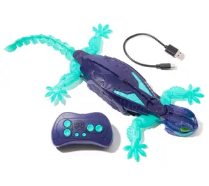 Hex Bots RC Wall and Floor Crawling Glowing Geckosaurus