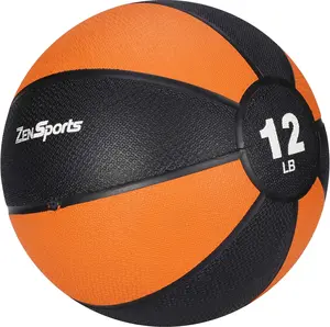 Heavy Duty Medicine Ball, Weighted Exercise Ball with Textured Grip Fitness Cor ZENY